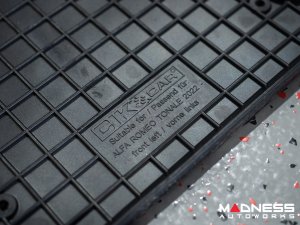 Alfa Romeo Tonale Floor Mats - All Weather Rubber - Mopar - Front + Rear